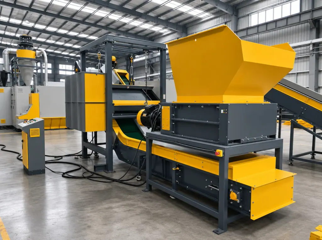 Single-Shaft Shredder Selection Guide and Rotor Screen Configurations for Plastic Crushing & Recycling Line